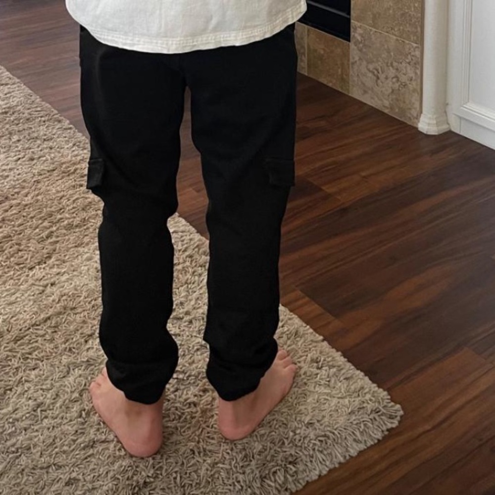 Zara Men's Black Trousers Jogger Pants - Picture 12 of 17